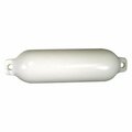 Taylor Made Products 1024 10.5 x 30 in. Hull Gard Inflatable Vinyl Fender - White 3001.4957
